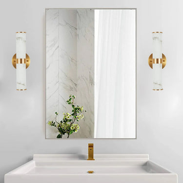 Golden and Elegant Resin Wall Sconce